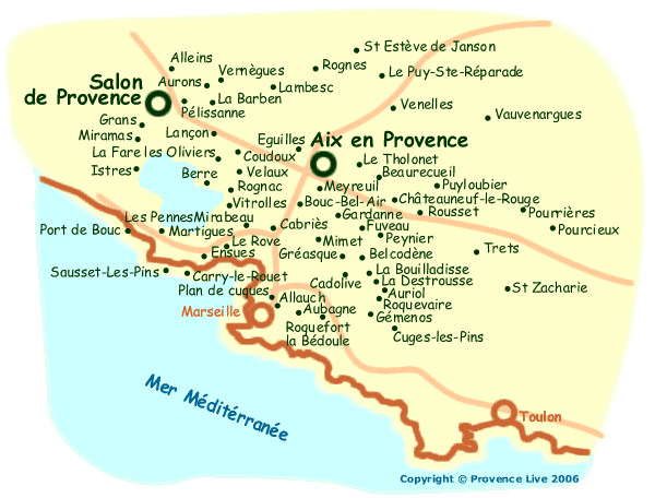 Olive oil mills around Aix en Provence